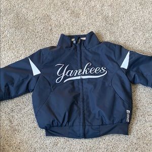 12M Yankees thermal base zip up jacket